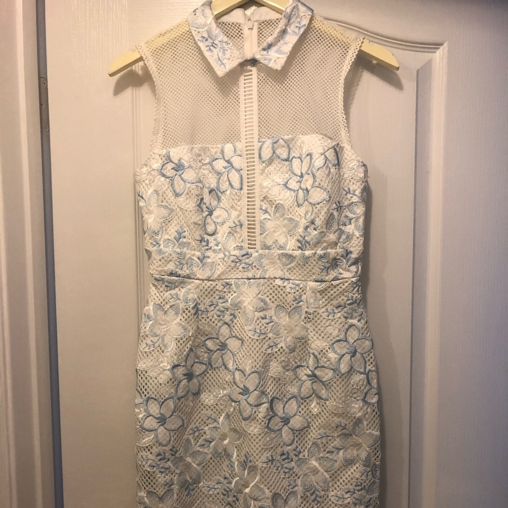 ASOS Mesh Insert Dress